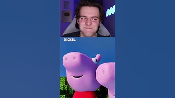 Peppa plays Minecraft... *LOL WHAT* 😳🐷 (Go watch full video!)