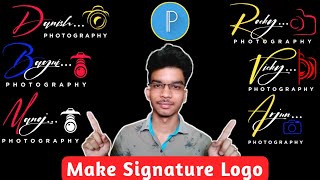 How to make Photography Signature Logo with PixelLab | Stylish Signature Logo On Mobile | screenshot 3