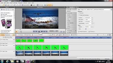 Serif MoviePlus X6 - Chroma Key Tutorial #2