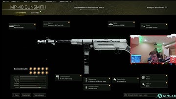 SYMFUHNY SHOWING HIS LOADOUT - BAR LOADOUT And MP40 LOADOUT #warzone #cod