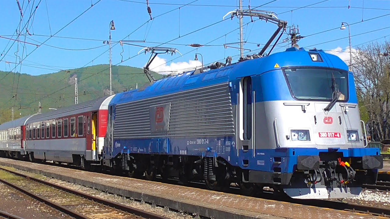 Vlaky Považská Bystrica (SK) - 29.4.2016 / Trains in Považská Bystrica, Slovakia