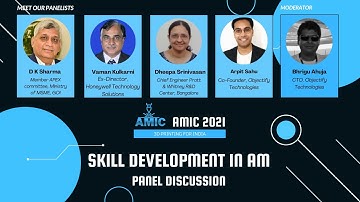 Panel Discussion -  Project Atma Mahatva #SkillIndia | 3D Printing Skills