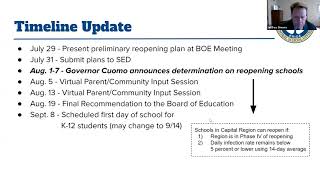 Reopening Community Forum (August 5, 2020)