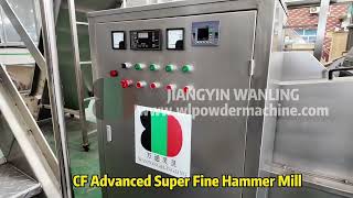 Superfine powder making machine air classifier mill for leaves arabic gum sugar roots herb