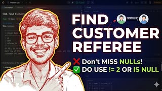 LeetCode-584 Find Customer Referee(SQL Solution) News