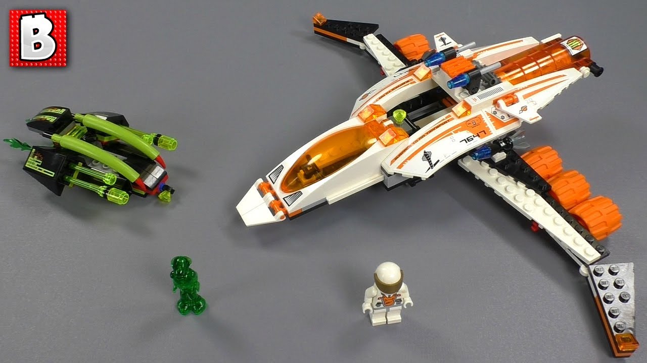 LEGO Mission to Mars MX-41 Switch Fighter Set 7647 | Review