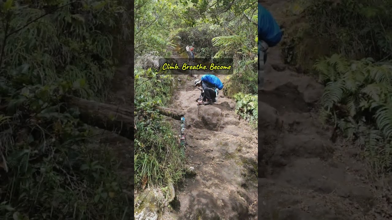 nafas padahal udah Senin Kemis, tapi kebantu sama tekad dan rasa kangen ngopi di ketinggian.