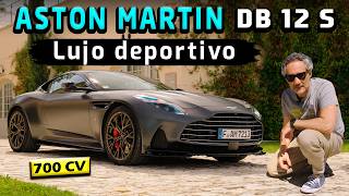 Aston Martin DB12 S | 700 caballos que te hacen sentir como James Bond