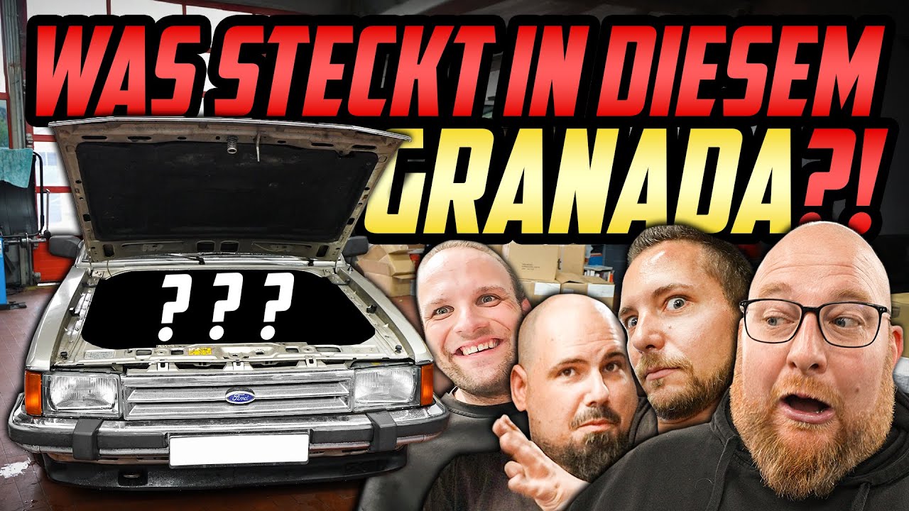 Dieser GRANADA hat ein GEHEIMNIS! - Ford Granada - 14 JAHRE Standzeit!