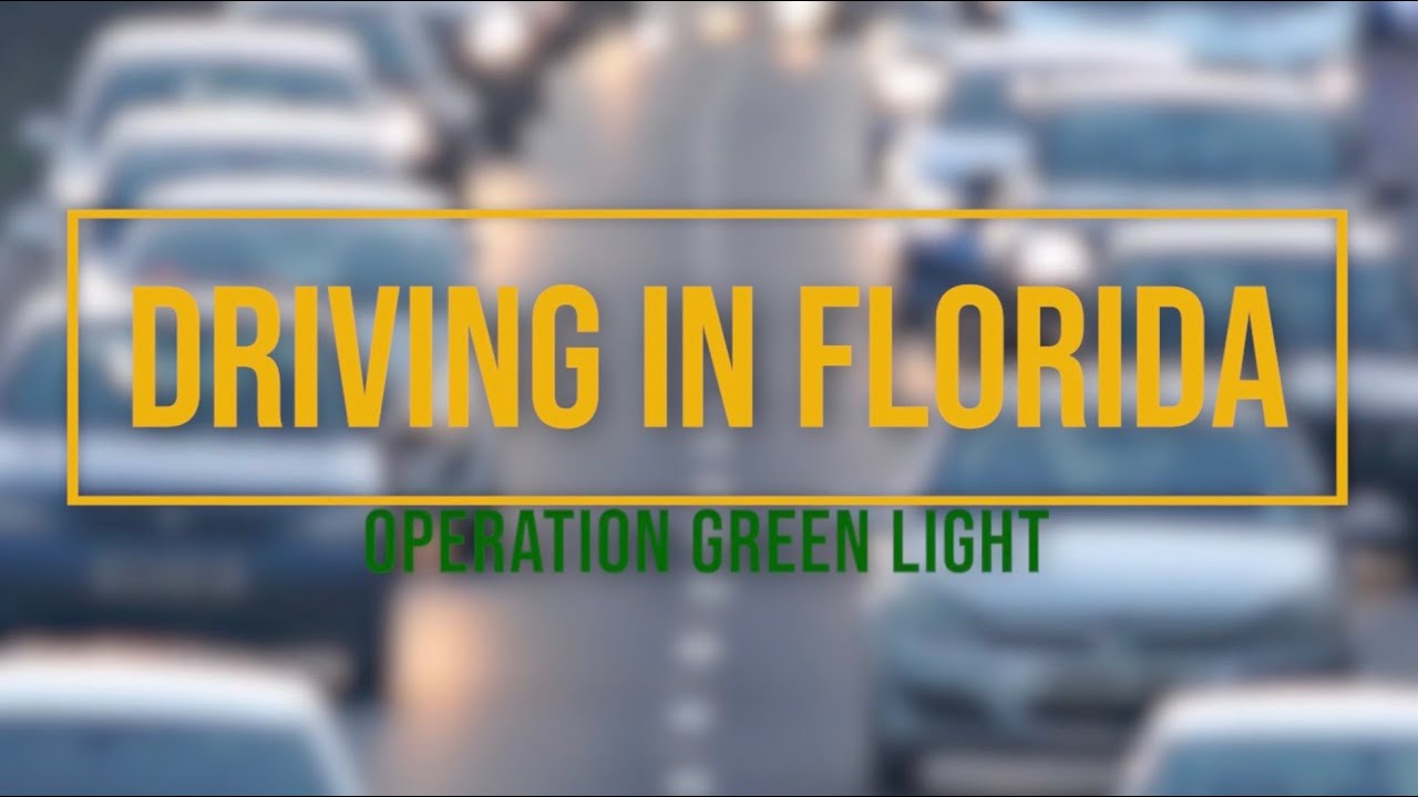 Driving in Florida: Operation Green Light - YouTube