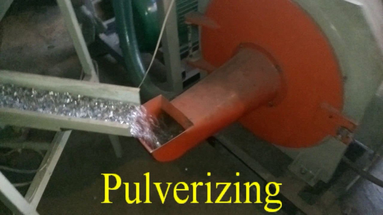 medical blister recycling machine YouTube