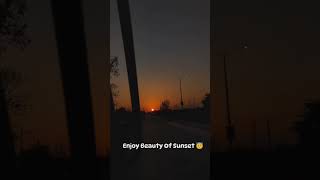 “Nature’s way of showing off"#youtubeshorts #eveningvibes #viral #sunset #capture#views