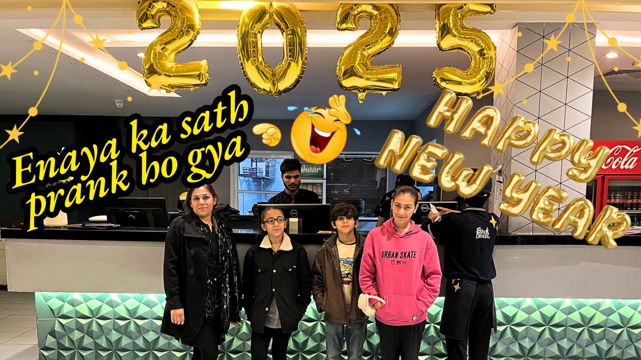 🎆 New Year Eve Celebration in Faisalabad! Best Pizza  🍕Fireworks Adventure Plan Gone Crazy!"