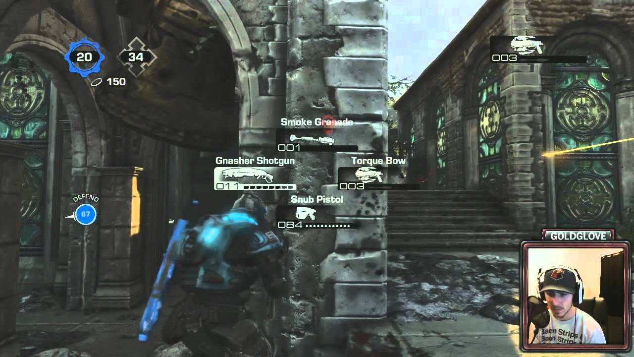 THAT'S A CLIP! (Gears of War 3 Torque Bow Gameplay)