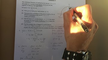 AP Calculus AB: Exam Prep Graph Analysis FRQs