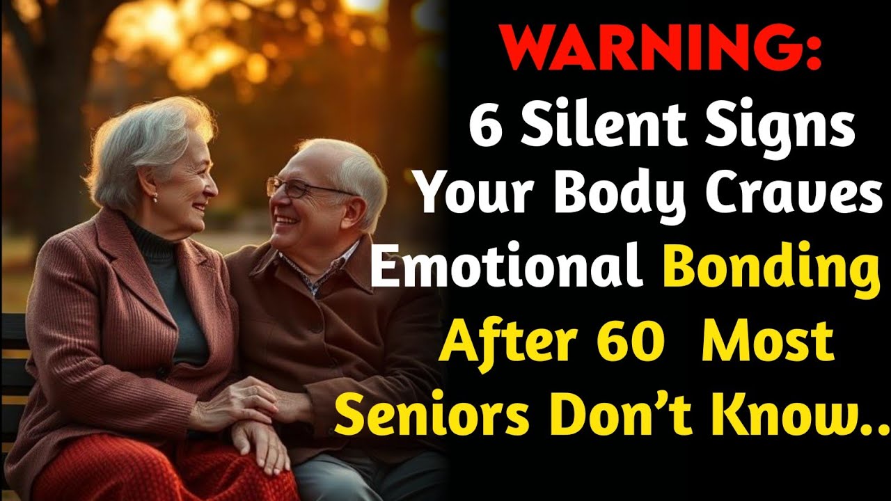 6 Signs Your Body Is Asking for More Emotional Bonding After 60