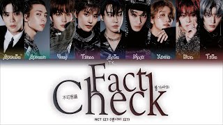 Nct 127 – Fact Check [Перевод На Русский/Кириллизация Color Coded Lyrics]