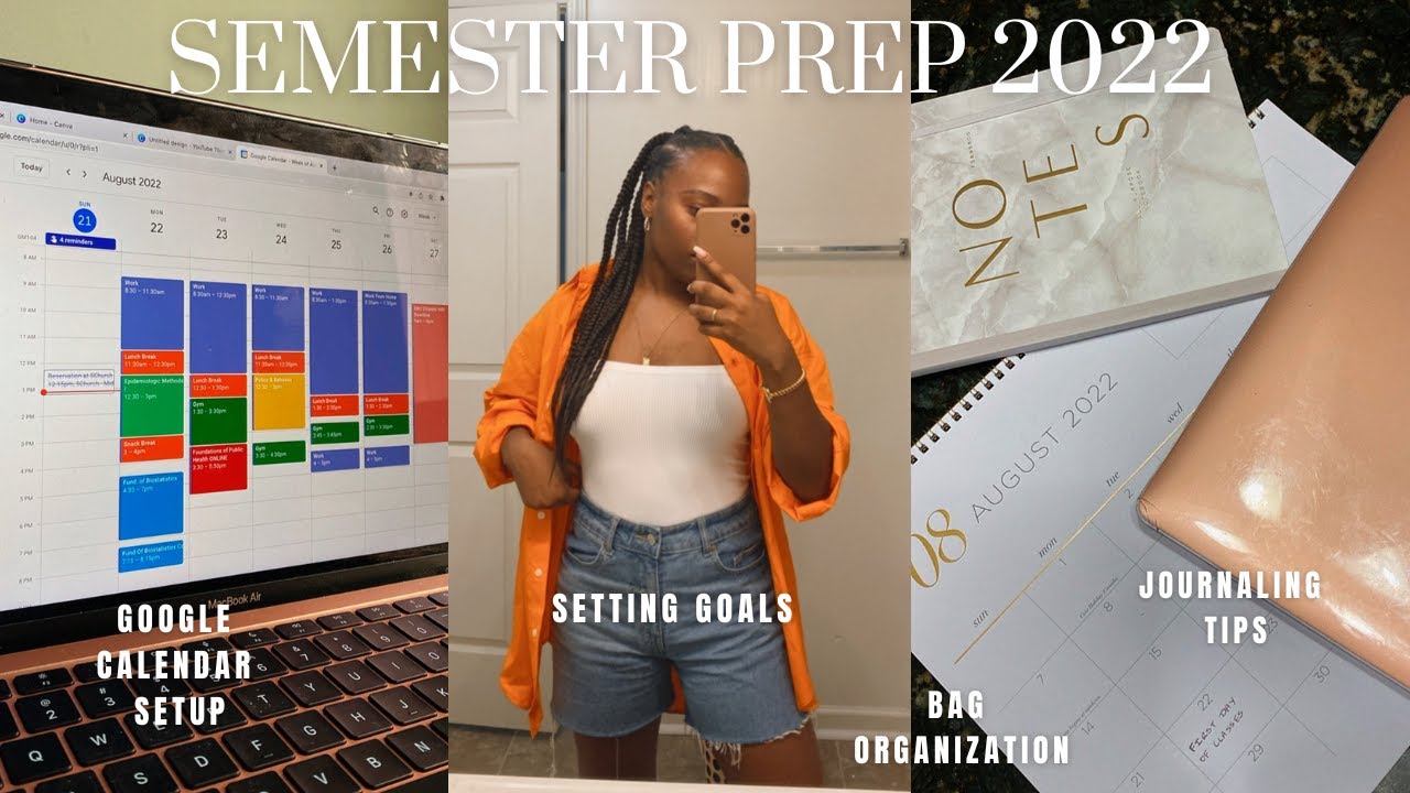 GRAD SCHOOL VLOG: HOW I PREP FOR THE SEMESTER FALL 2022 Organization ...