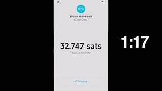 Bitcoin Self-Custody Speed Run (Cash App & Blue Wallet) screenshot 3