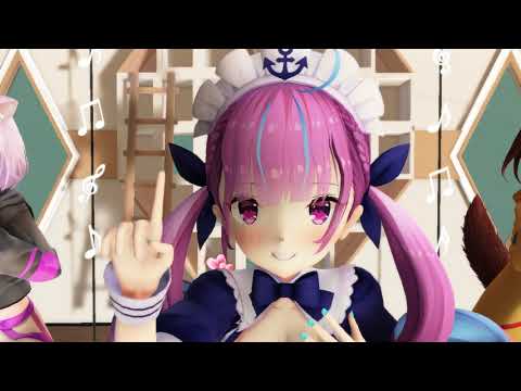 【MMDホロライブ】 Hololive5人でねこみみスイッチ