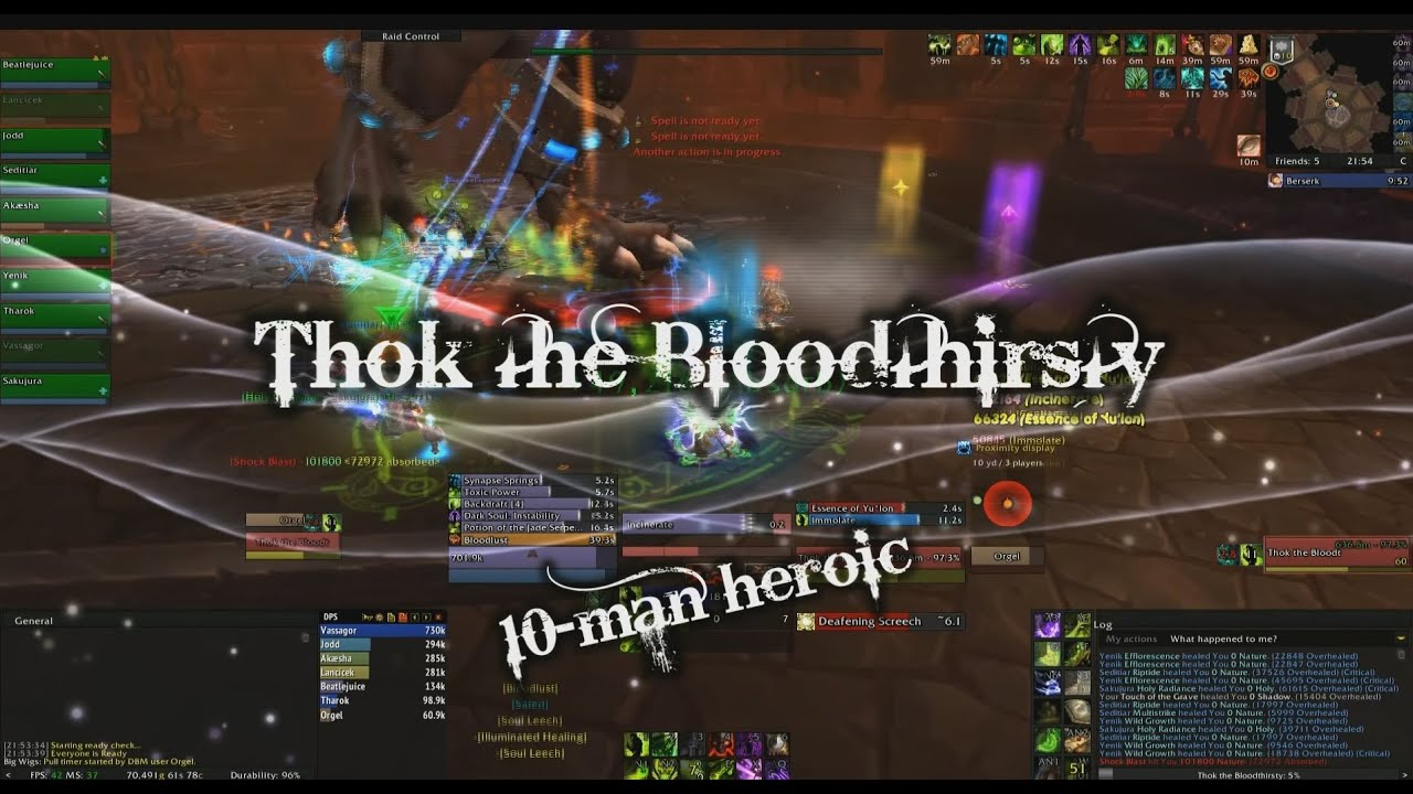 Gelu Angelus - Thok the Bloodthirsty (10-man Heroic)