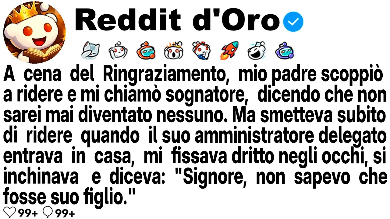 [STORIA COMPLETA] Mio padre mi ha umiliato davanti a tutti chiamandomi 
