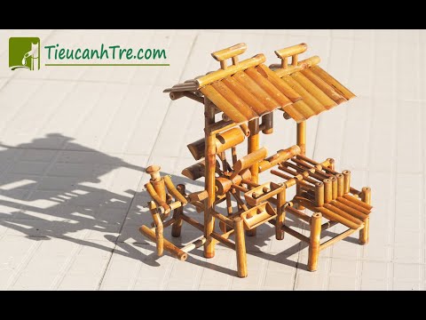 Video Guồng Nước Bằng Tre - Thác Nước Tiểu Cảnh Phong Thủy... - youtube