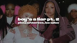 PinkPantheress, Ice Spice - Boys a liar Pt. 2 [sped up]