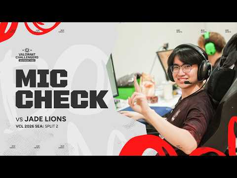 Too strong for the Lions in the VCL SEA Split 2 Group Stage Day 2 | BOOM MIC CHECK vs JADE LIONS