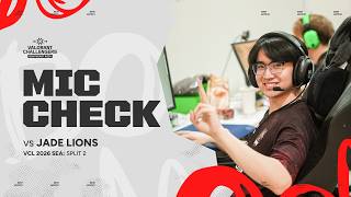 Too strong for the Lions in the VCL SEA Split 2 Group Stage Day 2 | BOOM MIC CHECK vs JADE LIONS