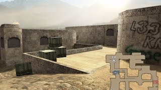 Cso Wallbang de_dust2 沙漠遺跡2 穿牆教學