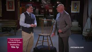 American Bird Cage Windsor Chair - Michaan's Auctions Appraisal Event Find
