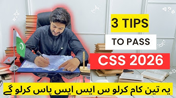 3 Tips to pass CSS 2026 || How to pass CSS exams without academy || CSSTROLOGY