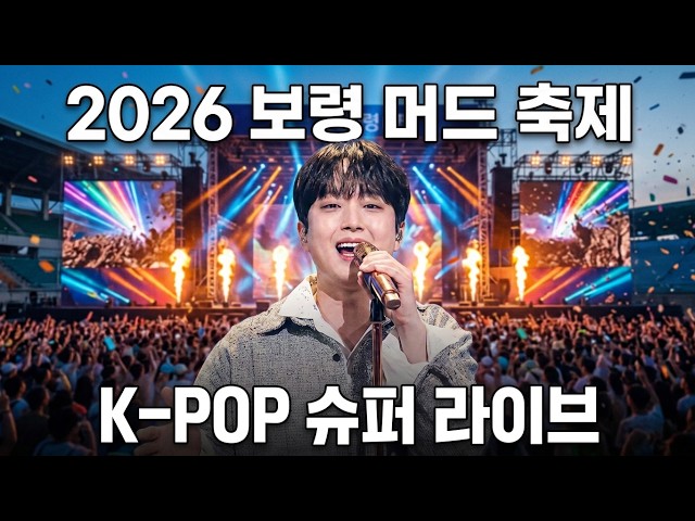 [2026 보령 머드축제]  K-pop Super Live