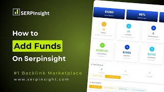 How to Add Funds on SerpInsight | Account Balance Guide