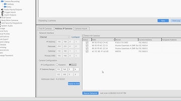 Exacq Add IP Cameras - Auto