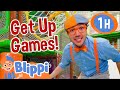 Blippi&#39;s Get Up Games | Playtime with Blippi | Fun Indoors