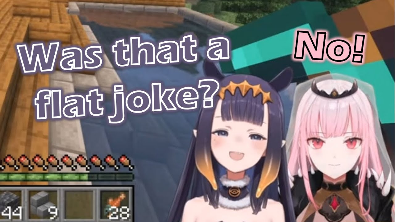 Was Calli trying to make a flat joke to Ina?