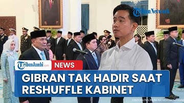 Gibran Tak Hadir saat Reshuffle Kabinet, Presiden Prabowo Didampingi Ketua DPR Puan Maharani