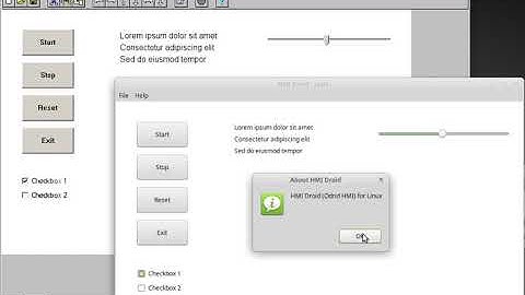 First preview of upcoming HMI Droid for Linux