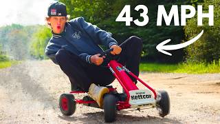 I Turned A Pedal Car Into A Race Car!