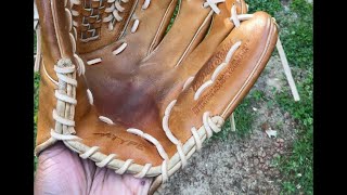 Marucci Heel Relace with Hidden lace (Marucci Style)- How to relace a baseball glove