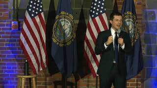 CAMPAIGN 2020: PETE BUTTIGIEG speaks in New Hampshire post-Iowa Caucus