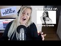 1 Girl 13 VOICES | Female Singer Impersonations (Ariana Grande, Adele, Céline Dion, + more)