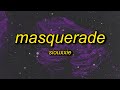 Siouxxie  masquerade lyrics