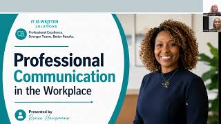 Professional communication in the workplace Unit 111