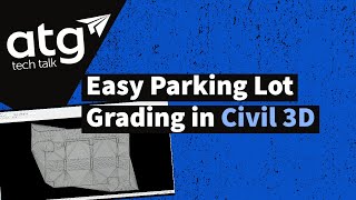 Easy Parking Lot Grading in Civil 3D screenshot 4