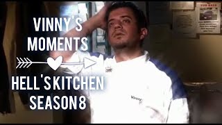 VINNY MOMENTS | Hell's Kitchen Season 8