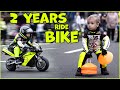 2 Years Old Kids Ride MiniMoto!  Tima Kuleshov