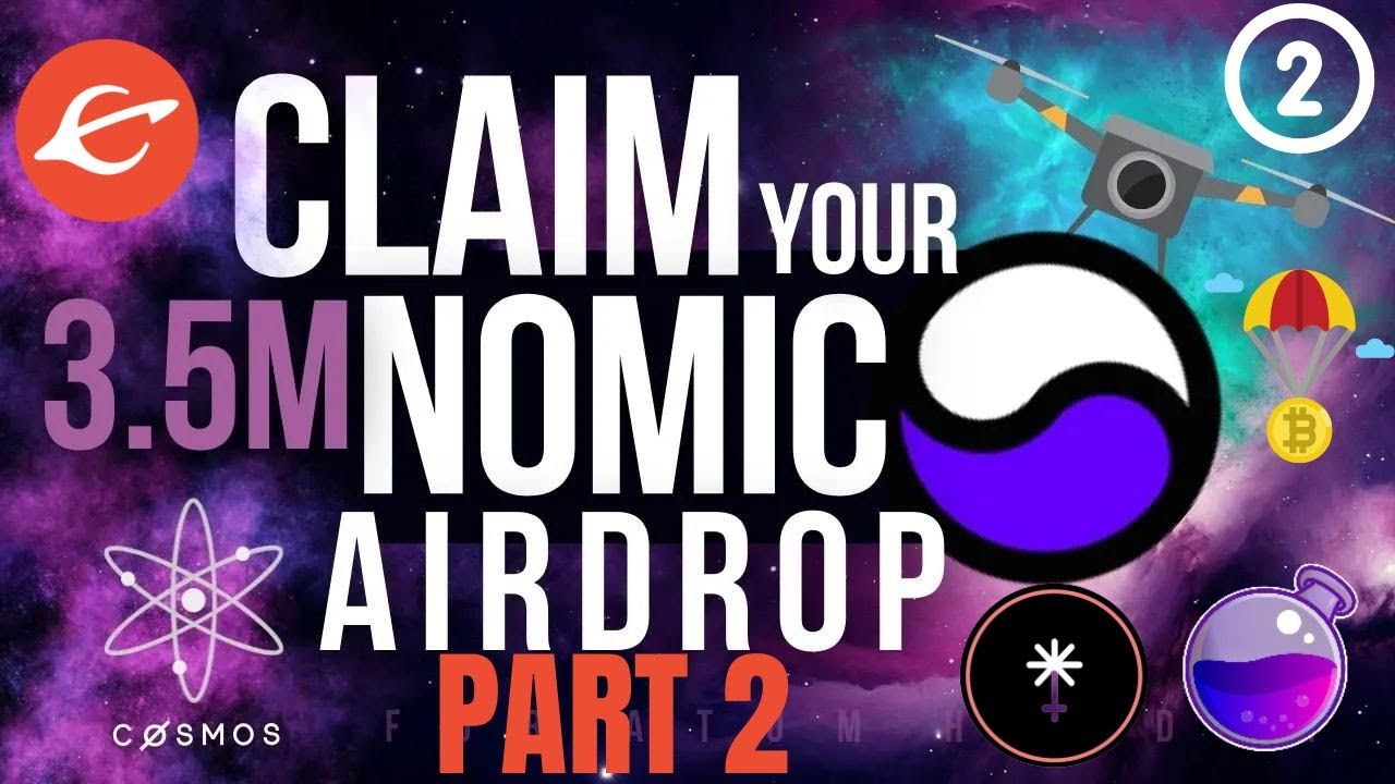 CLAIM + STAKE NOMIC (NOM) Airdrop (COSMOS AIRDROPS) | PART 2